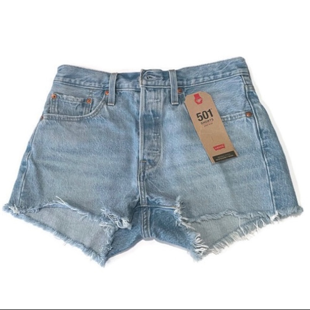 NWT 501 LEVIS SHORTS- HIGH RISE